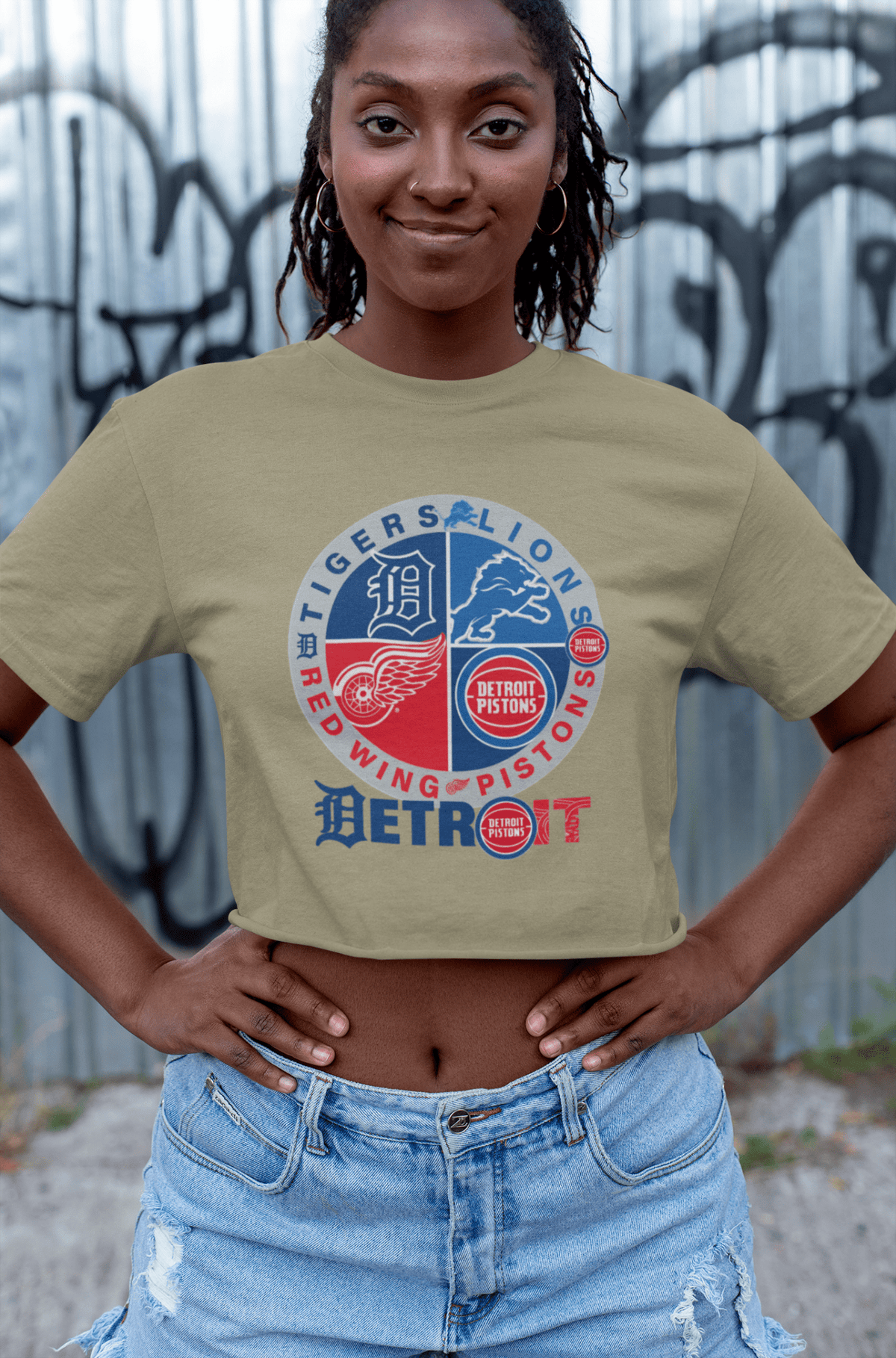 Detroit Sports 4 Team T-Shirt – Detroit Fan Gift Tee for True Supporters - WJMAPPAREL.COM