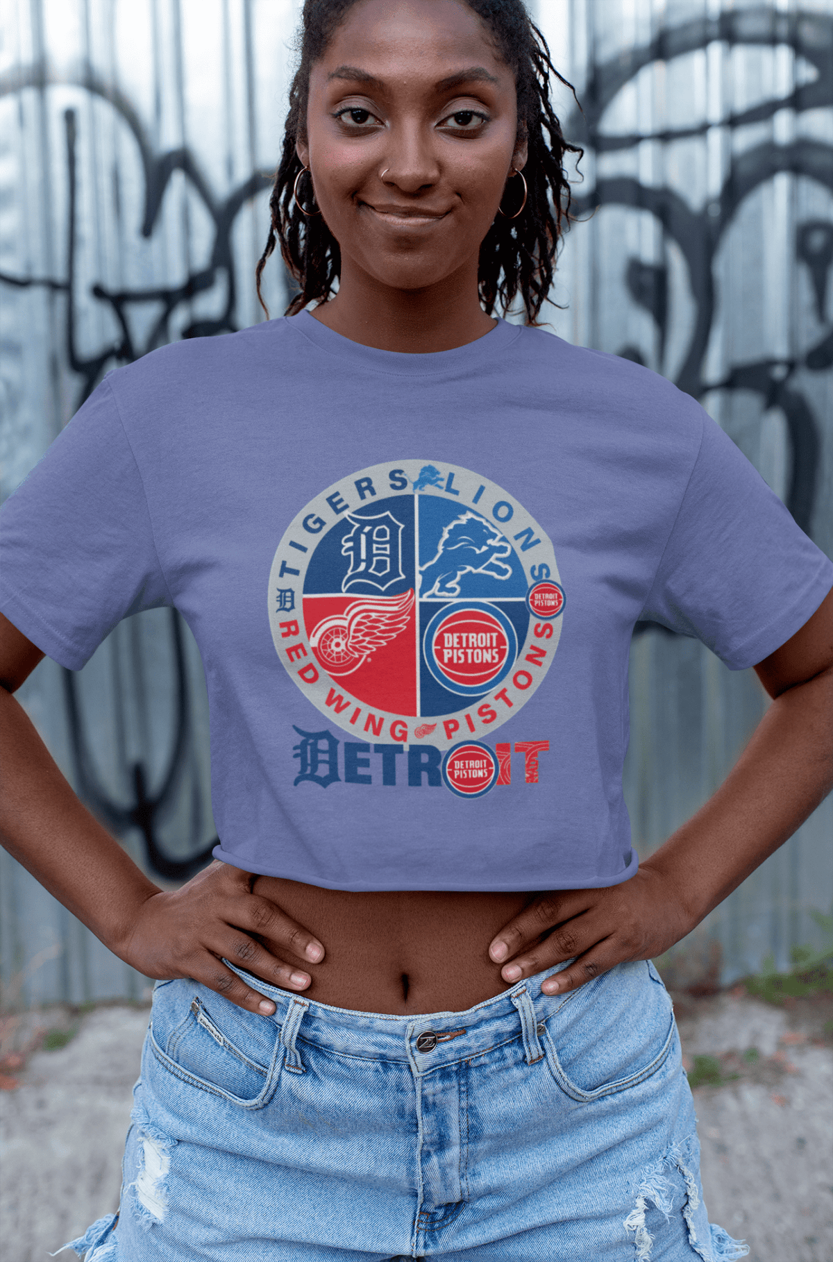 Detroit Sports 4 Team T-Shirt – Detroit Fan Gift Tee for True Supporters - WJMAPPAREL.COM