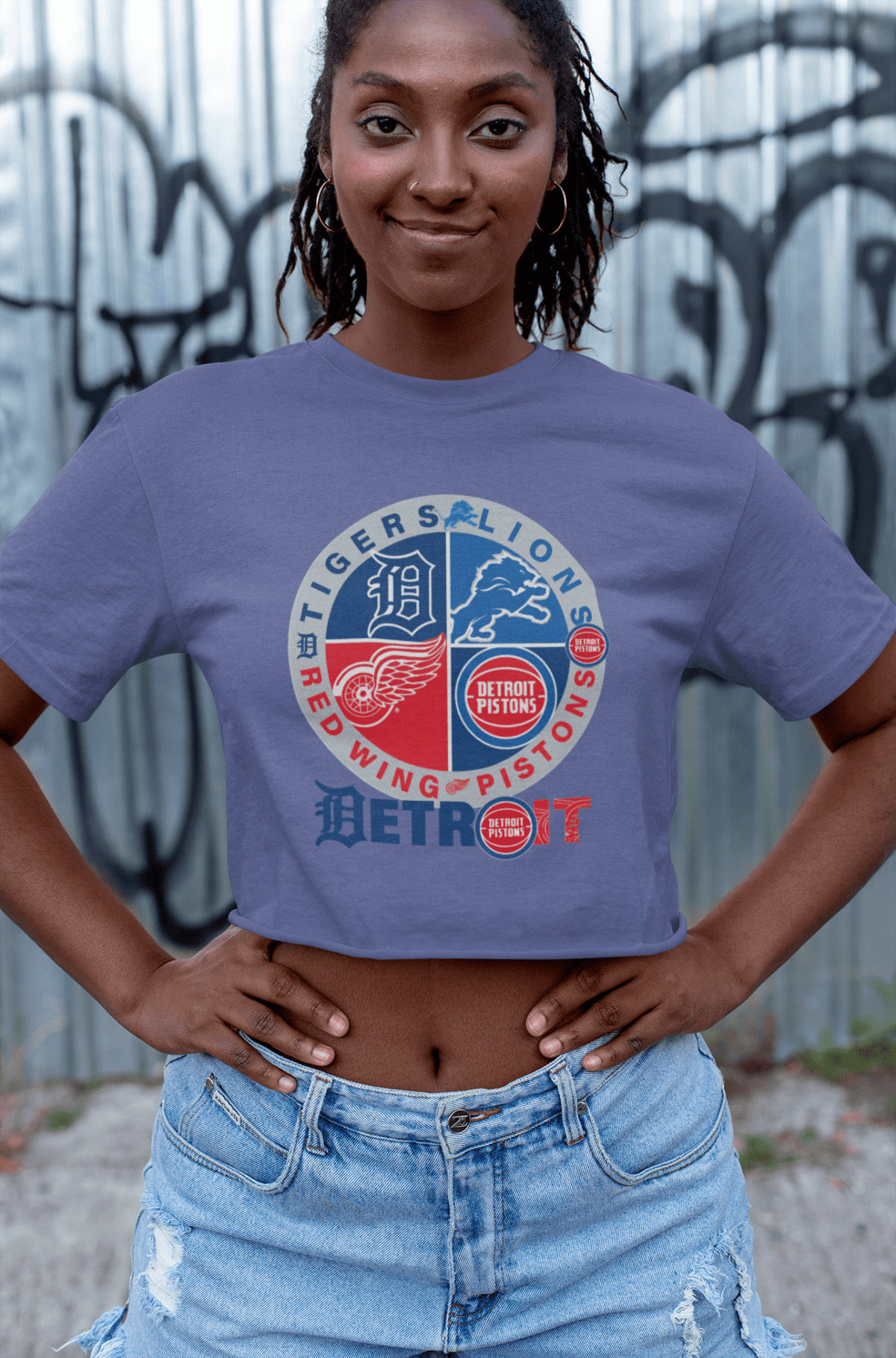 Detroit Sports 4 Team T-Shirt – Detroit Fan Gift Tee for True Supporters - WJMAPPAREL.COM