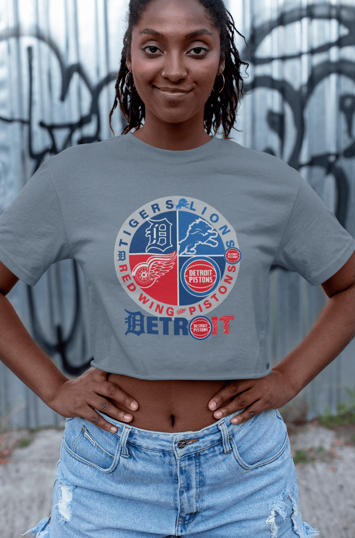 Detroit Sports 4 Team T-Shirt – Detroit Fan Gift Tee for True Supporters - WJMAPPAREL.COM
