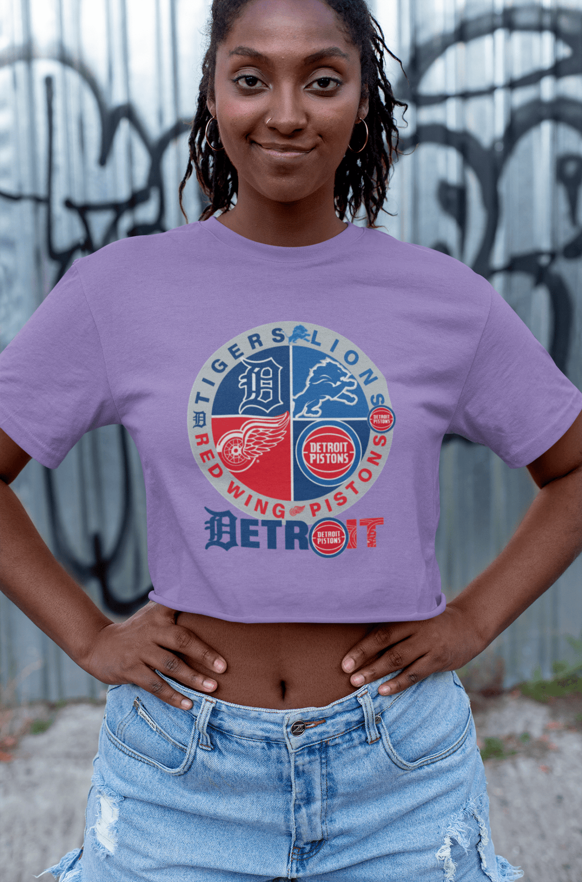 Detroit Sports 4 Team T-Shirt – Detroit Fan Gift Tee for True Supporters - WJMAPPAREL.COM