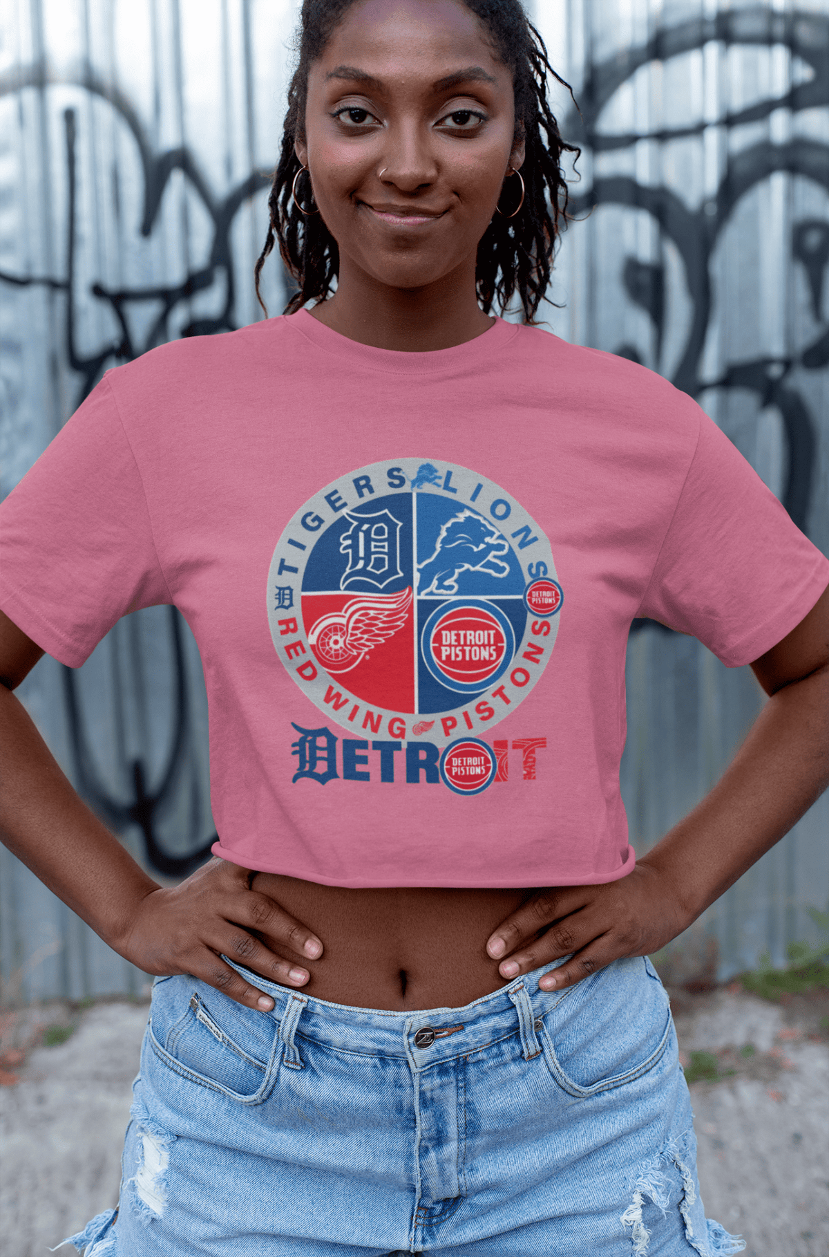 Detroit Sports 4 Team T-Shirt – Detroit Fan Gift Tee for True Supporters - WJMAPPAREL.COM