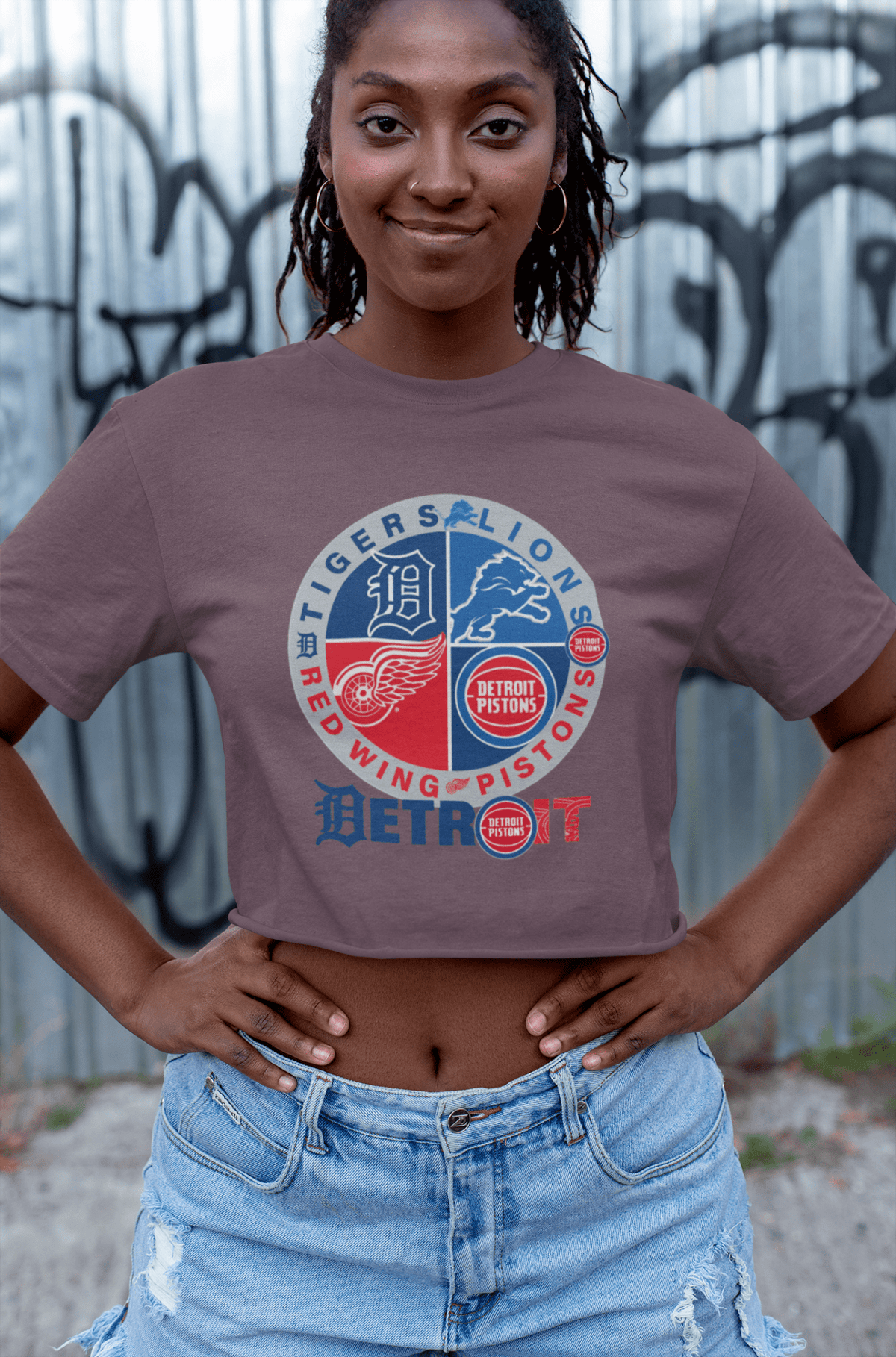 Detroit Sports 4 Team T-Shirt – Detroit Fan Gift Tee for True Supporters - WJMAPPAREL.COM