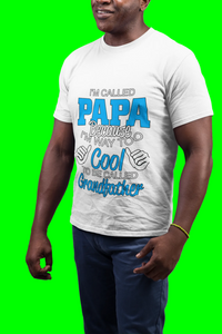 Papa Way Too Cool To Be Called Grandfather T-Shirt
