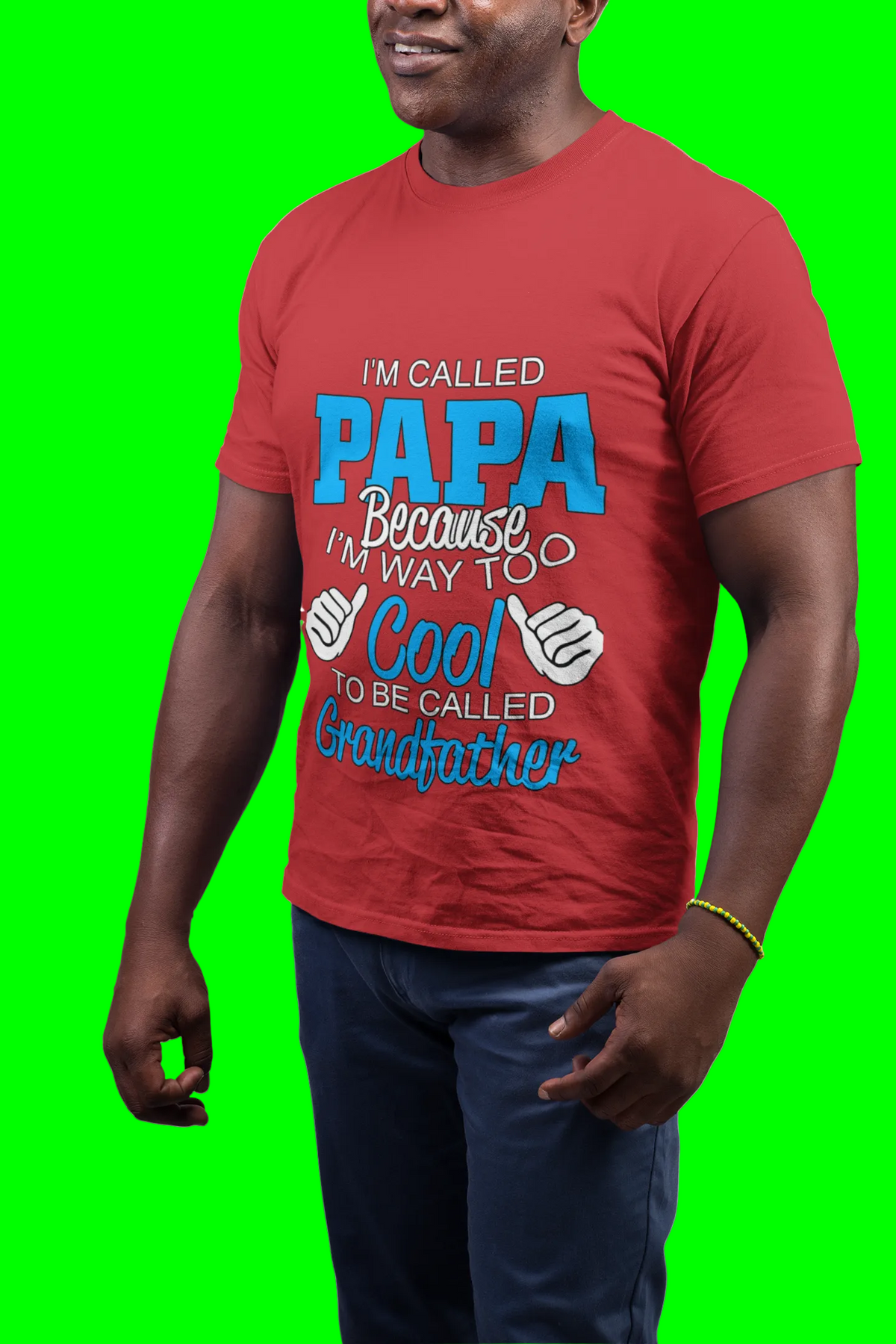 Papa Way Too Cool To Be Called Grandfather T-Shirt