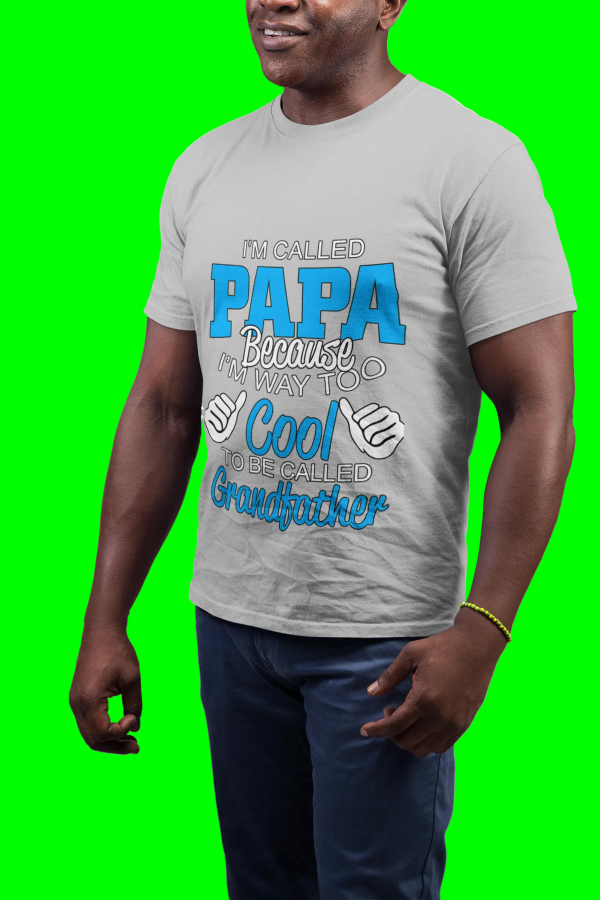 Papa Way Too Cool To Be Called Grandfather T-Shirt