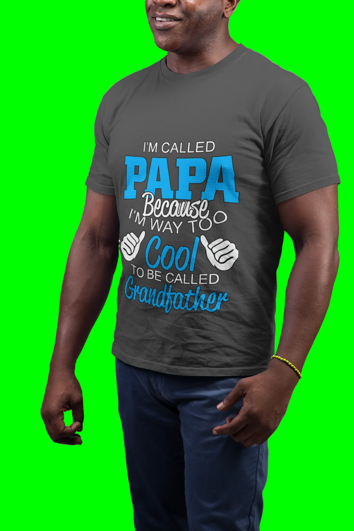 Papa Way Too Cool To Be Called Grandfather T-Shirt