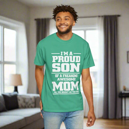 I’m a Proud Son T-Shirt – Meaningful Family Graphic Tee Gift - WJMAPPAREL.COM