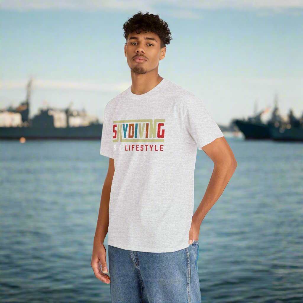 Skydiving Is A Lifestyle T-Shirt – Extreme Sports Graphic Tee Gift - WJMAPPAREL.COM
