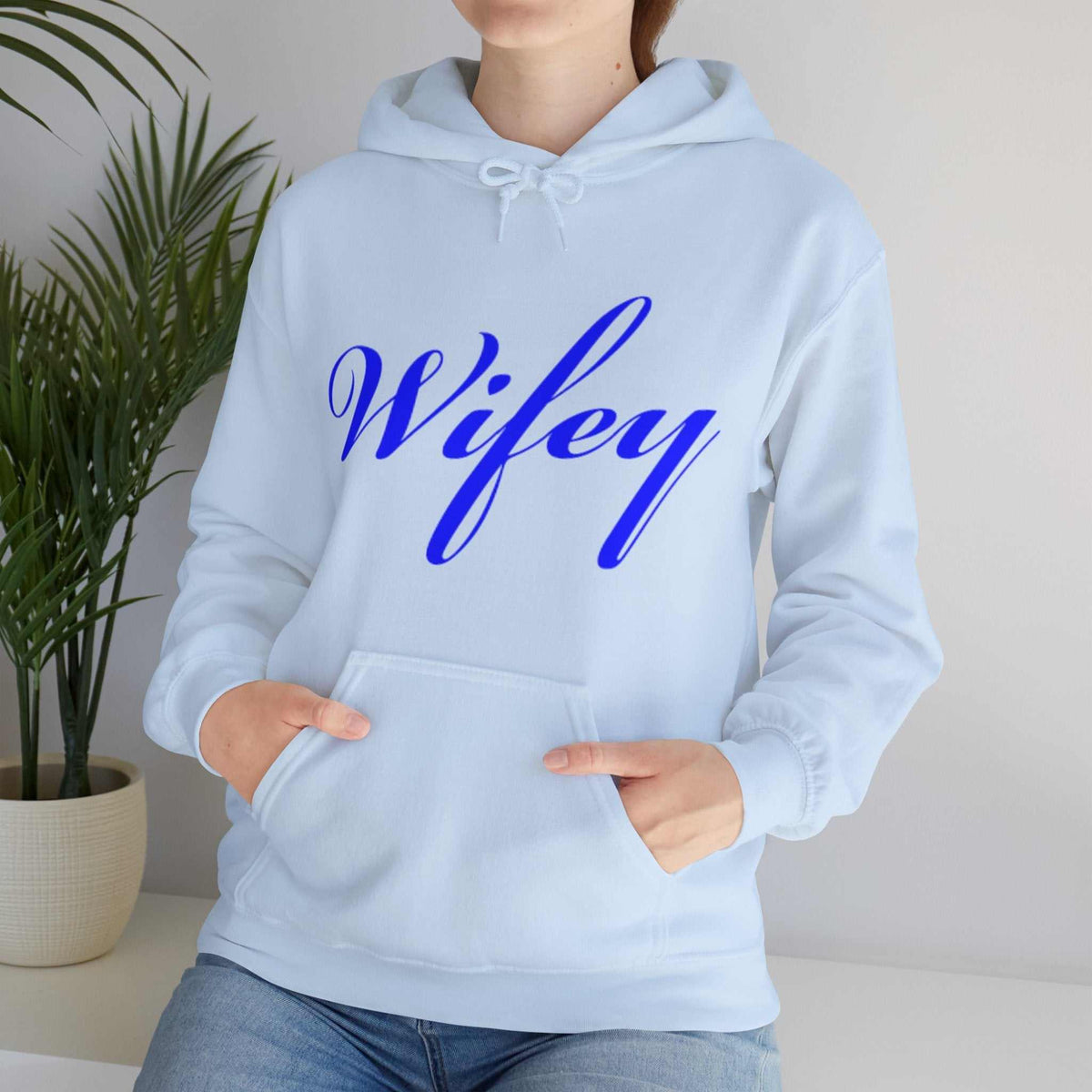 Wifey Hoodie – Cute Wife Sweatshirt Anniversary Gift - WJMAPPAREL.COM