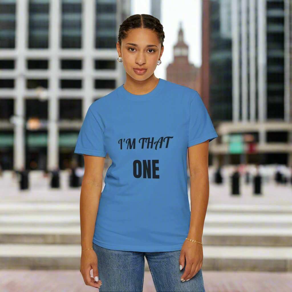 I’m That One Graphic T-Shirt – Funny Confident Statement Tee Gift - WJMAPPAREL.COM