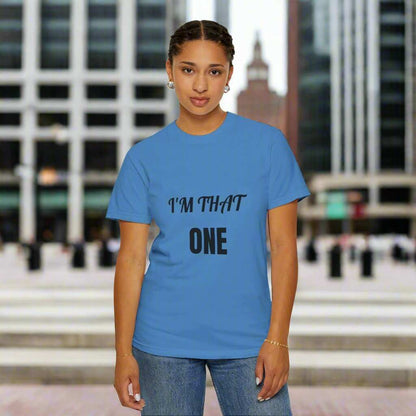I’m That One Graphic T-Shirt – Funny Confident Statement Tee Gift - WJMAPPAREL.COM