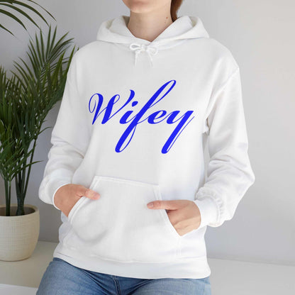 Wifey Hoodie – Cute Wife Sweatshirt Anniversary Gift - WJMAPPAREL.COM