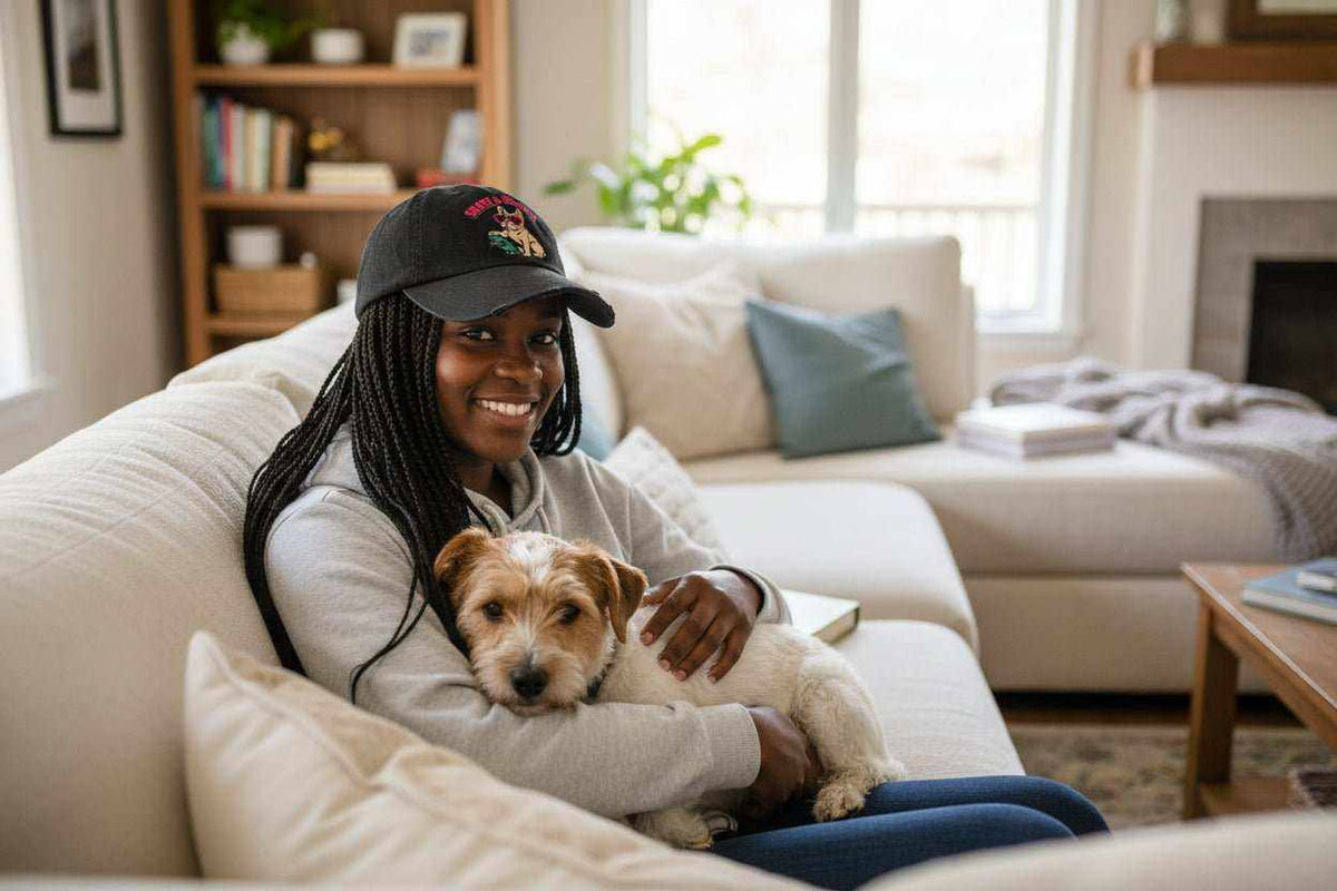 Skate & Snuggle Hat – Cute Skater Distressed Baseball Cap Gift - WJMAPPAREL.COM