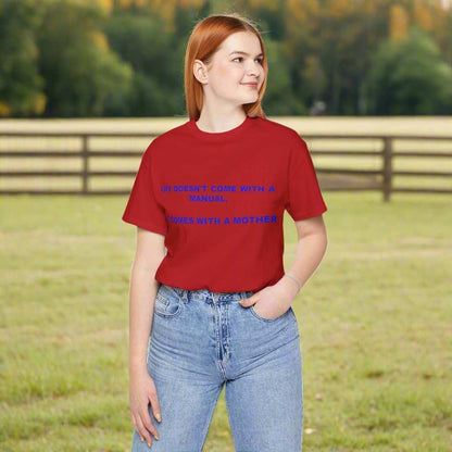 Life Manual: Ask Mom T-Shirt – Funny Mother’s Day Graphic Tee Gift - WJMAPPAREL.COM