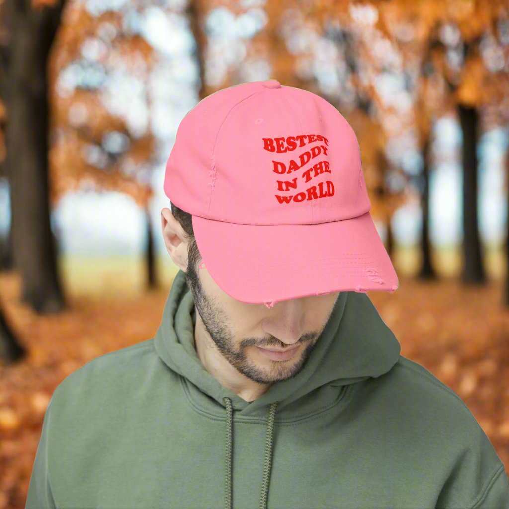 Bestest Daddy In The World Dad Hat – Father’s Day Cap Gift - WJMAPPAREL.COM