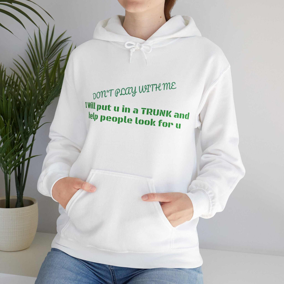 Trunk Look 4 U Hoodie – Funny Sarcastic Graphic Sweatshirt Gift - WJMAPPAREL.COM
