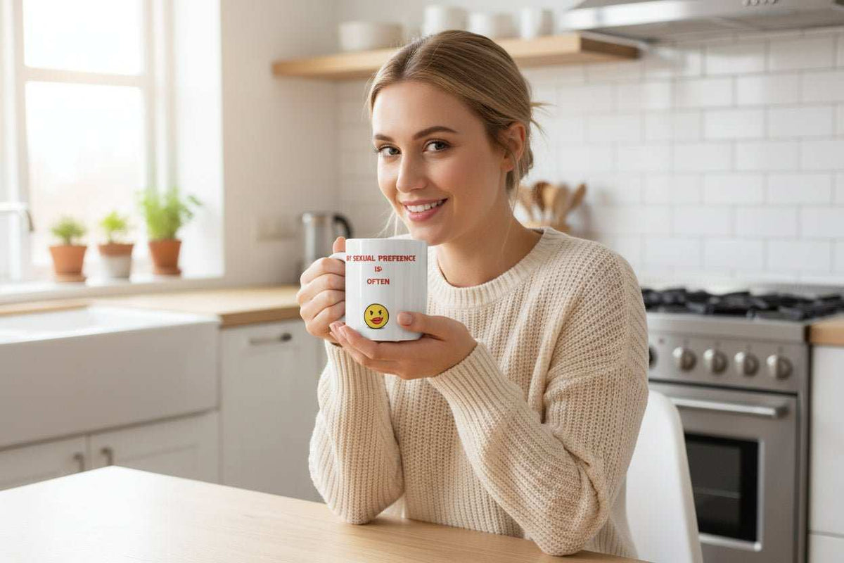 My Sexual Preference Often Mug – Funny Adult Humor Coffee Cup Gift - WJMAPPAREL.COM