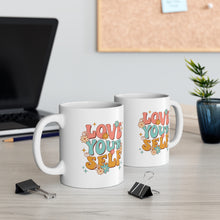 11oz Mug Love Yourself is the perfect companion for your morning brew 