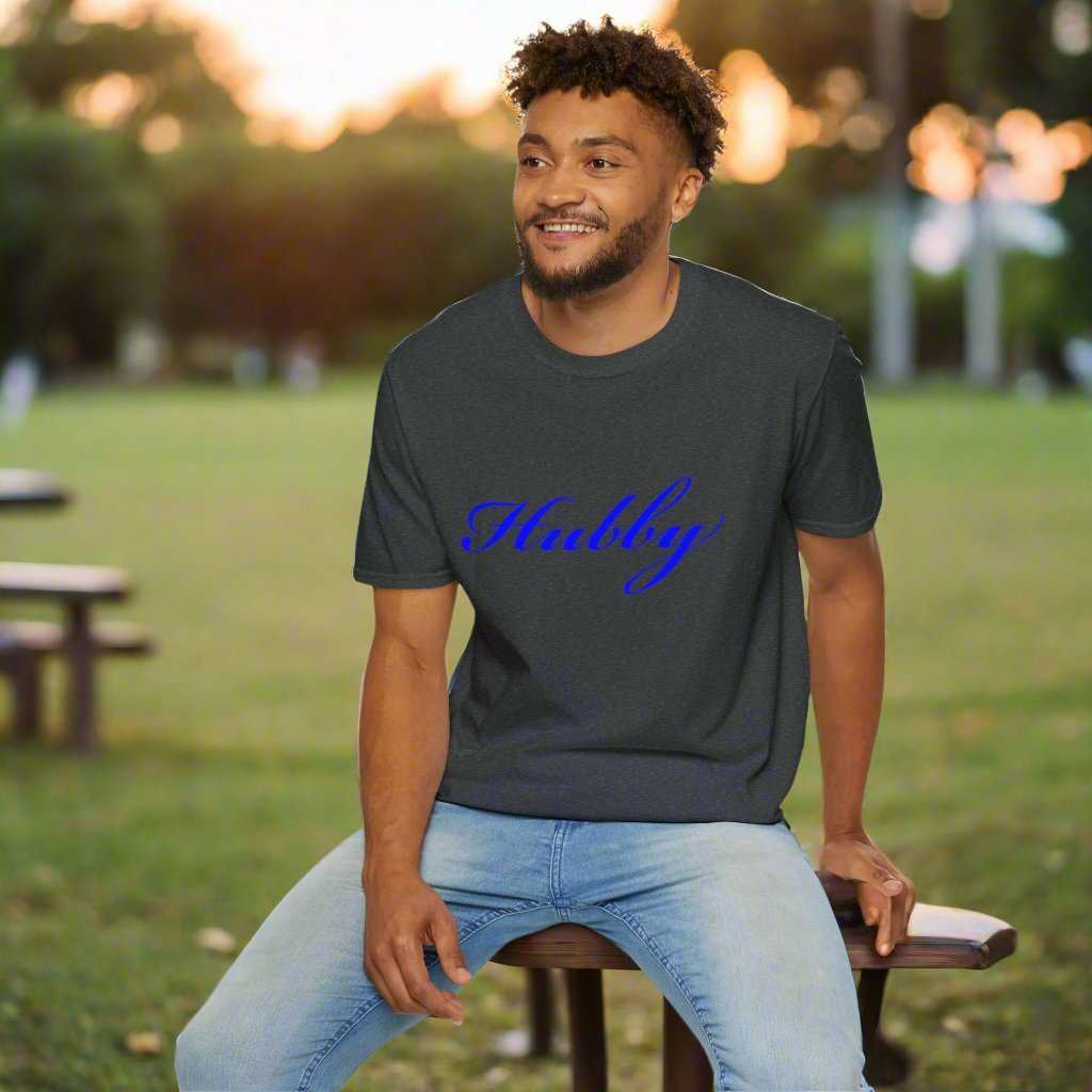 Hubby T-Shirt – Cute Husband Graphic Tee Anniversary Gift - WJMAPPAREL.COM