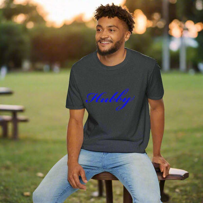 Hubby T-Shirt – Cute Husband Graphic Tee Anniversary Gift - WJMAPPAREL.COM