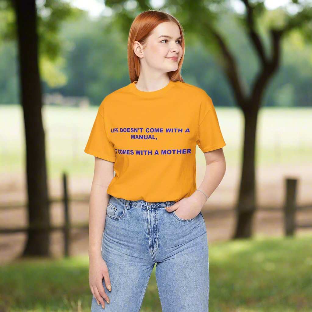 Life Manual: Ask Mom T-Shirt – Funny Mother’s Day Graphic Tee Gift - WJMAPPAREL.COM