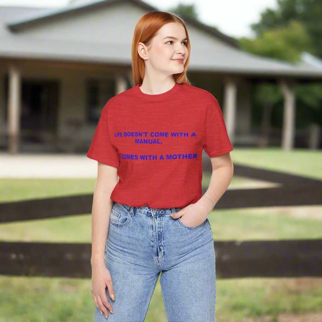 Life Manual: Ask Mom T-Shirt – Funny Mother’s Day Graphic Tee Gift - WJMAPPAREL.COM
