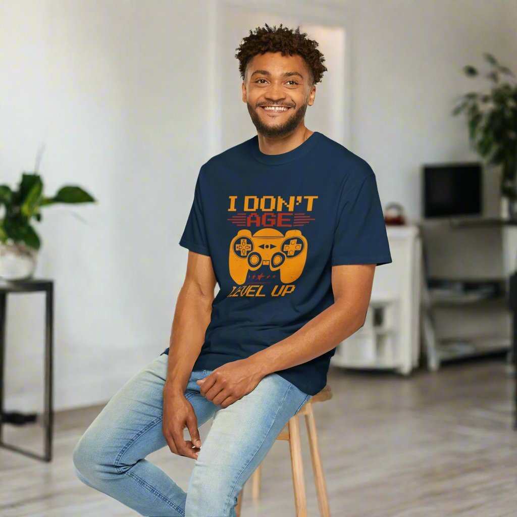I Don’t Age I Level Up T-Shirt – Funny Birthday Gamer Shirt Gift - WJMAPPAREL.COM
