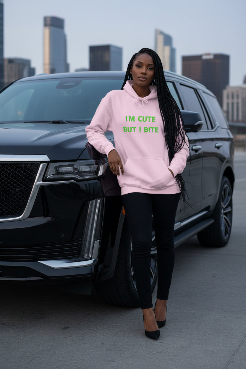 Cute But I Bite Hoodie