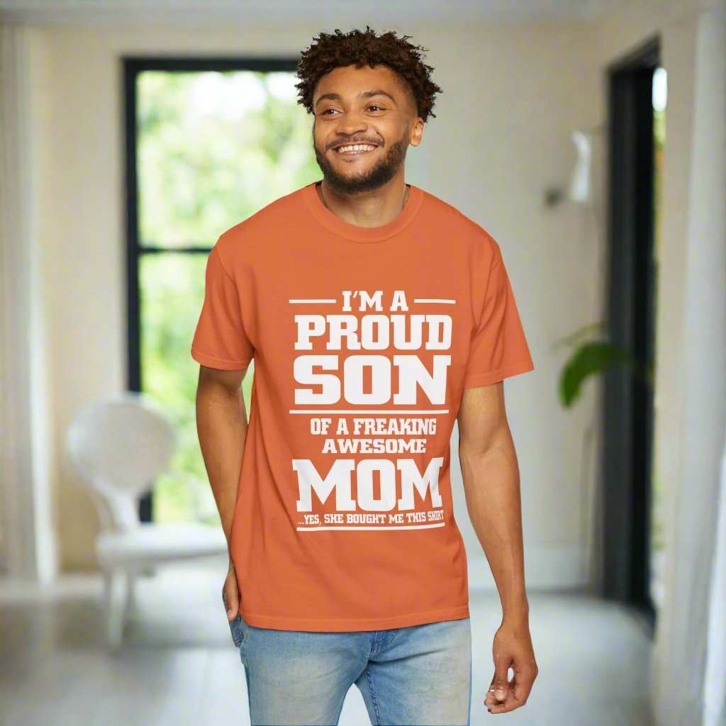 I’m a Proud Son T-Shirt – Meaningful Family Graphic Tee Gift - WJMAPPAREL.COM