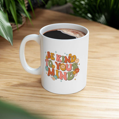 Mind 11oz Mug – Minimalist Inspirational Coffee Mug Gift - WJMAPPAREL.COM
