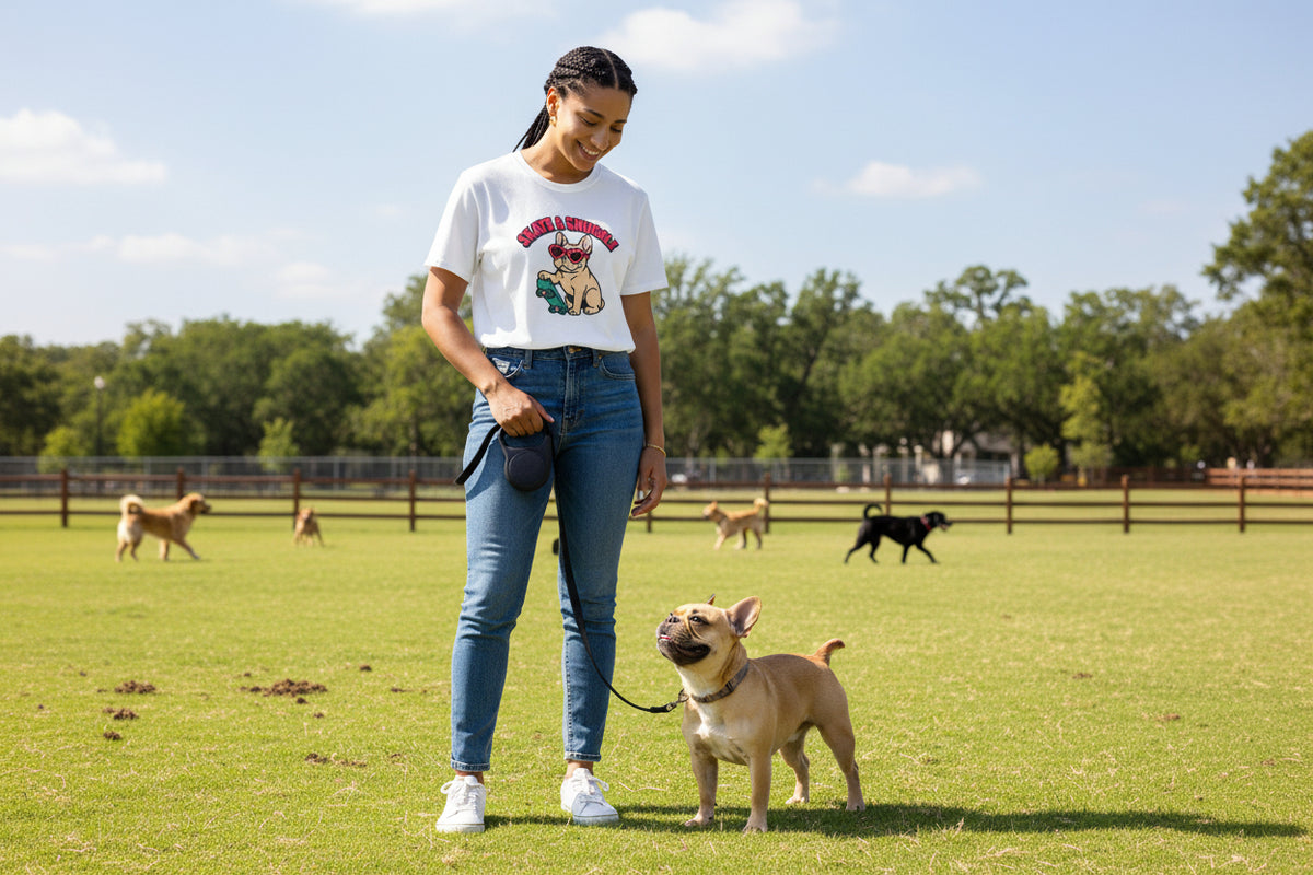 Skate and Snuggle Pup T-Shirt