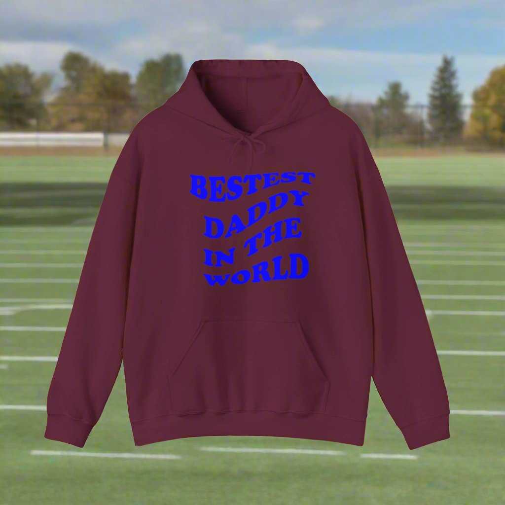 Bestest Daddy In The World Hoodie – Best Dad Ever Sweatshirt Gift - WJMAPPAREL.COM
