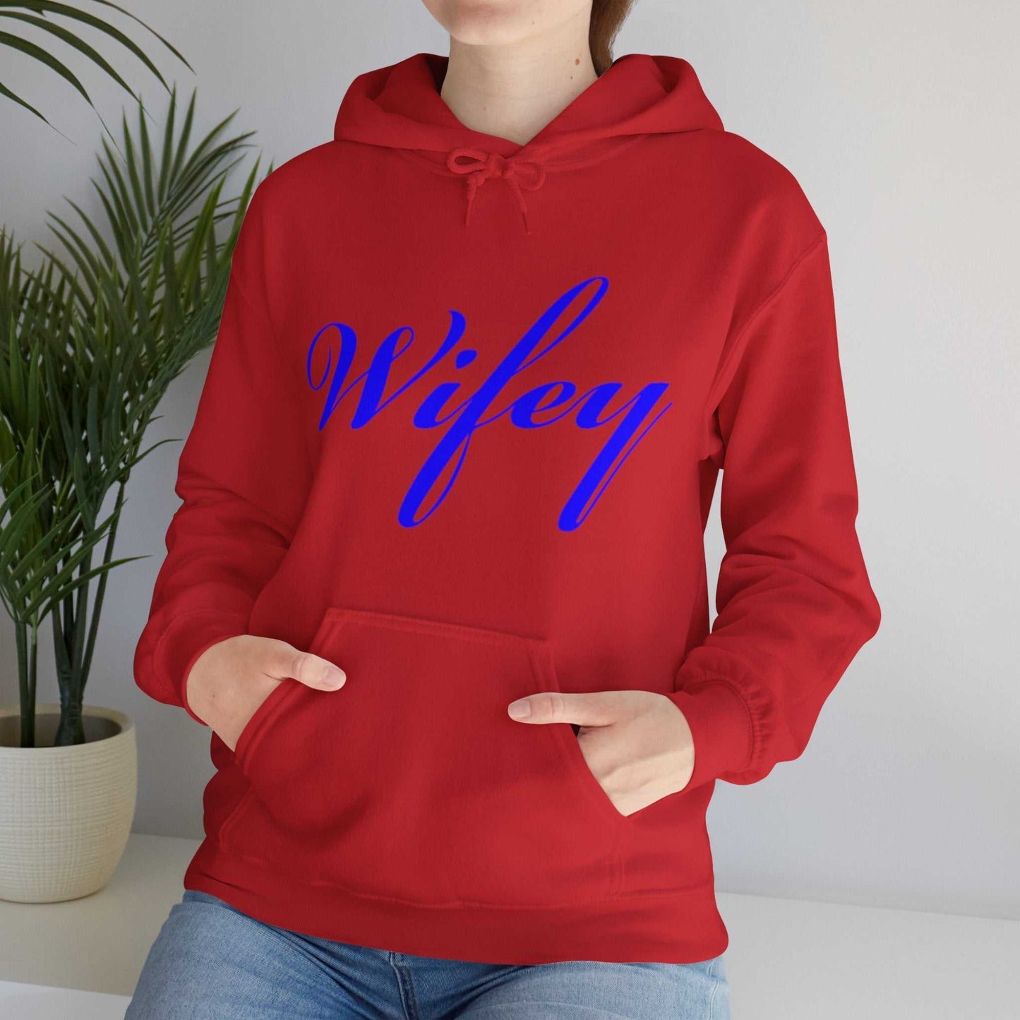 Wifey Hoodie – Cute Wife Sweatshirt Anniversary Gift - WJMAPPAREL.COM