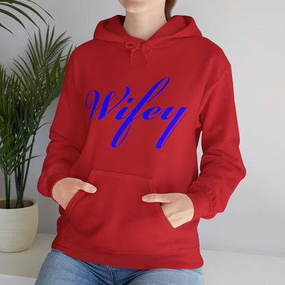 Wifey Hoodie – Cute Wife Sweatshirt Anniversary Gift - WJMAPPAREL.COM