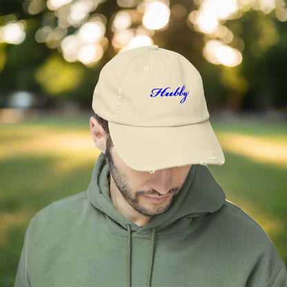 Hubby Dad Hat – Cute Husband Adjustable Cap Anniversary Gift - WJMAPPAREL.COM