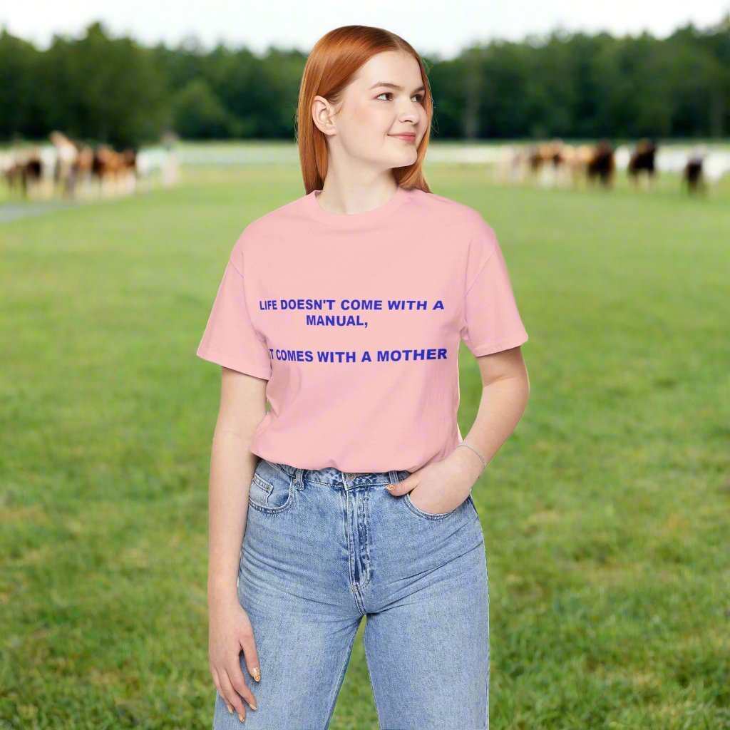 Life Manual: Ask Mom T-Shirt – Funny Mother’s Day Graphic Tee Gift - WJMAPPAREL.COM