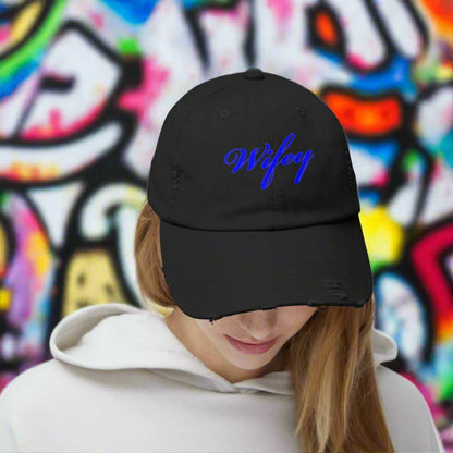 Wifey Dad Hat – Cute Wife Adjustable Cap Anniversary Gift - WJMAPPAREL.COM
