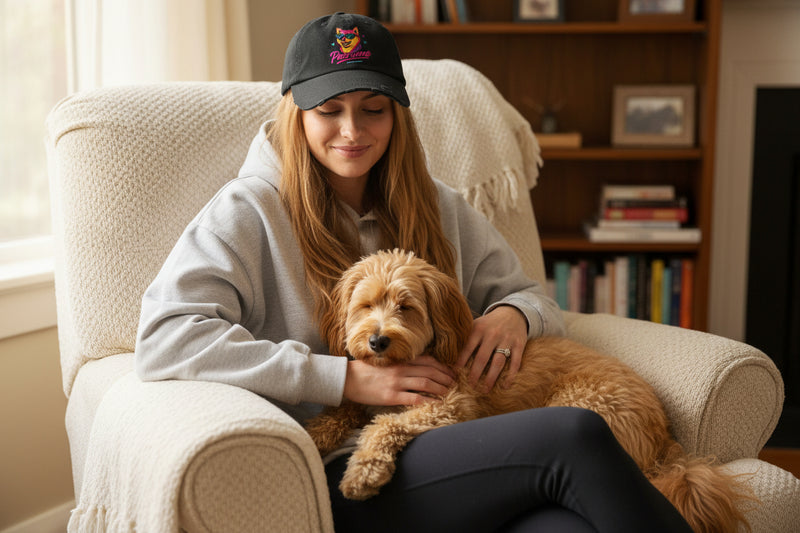 Paw-some Neon Dog Hat