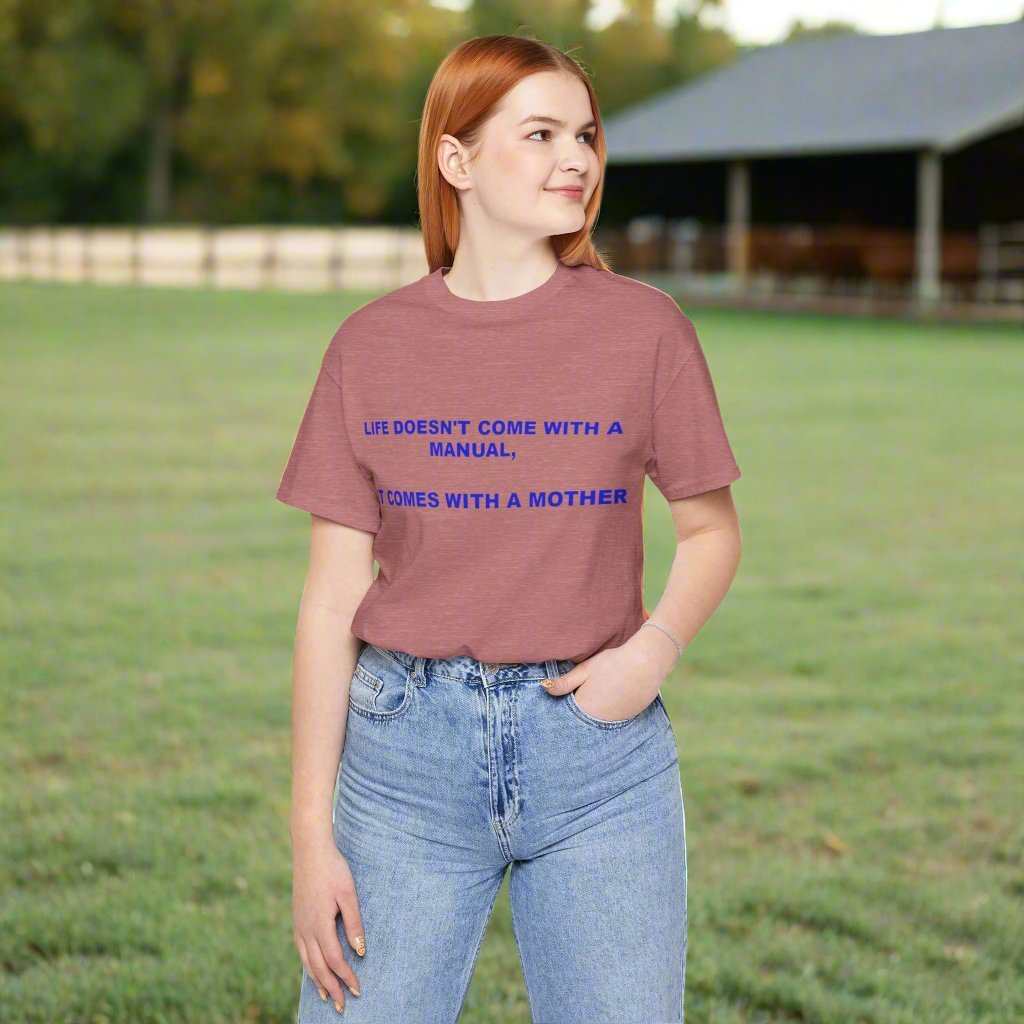 Life Manual: Ask Mom T-Shirt – Funny Mother’s Day Graphic Tee Gift - WJMAPPAREL.COM