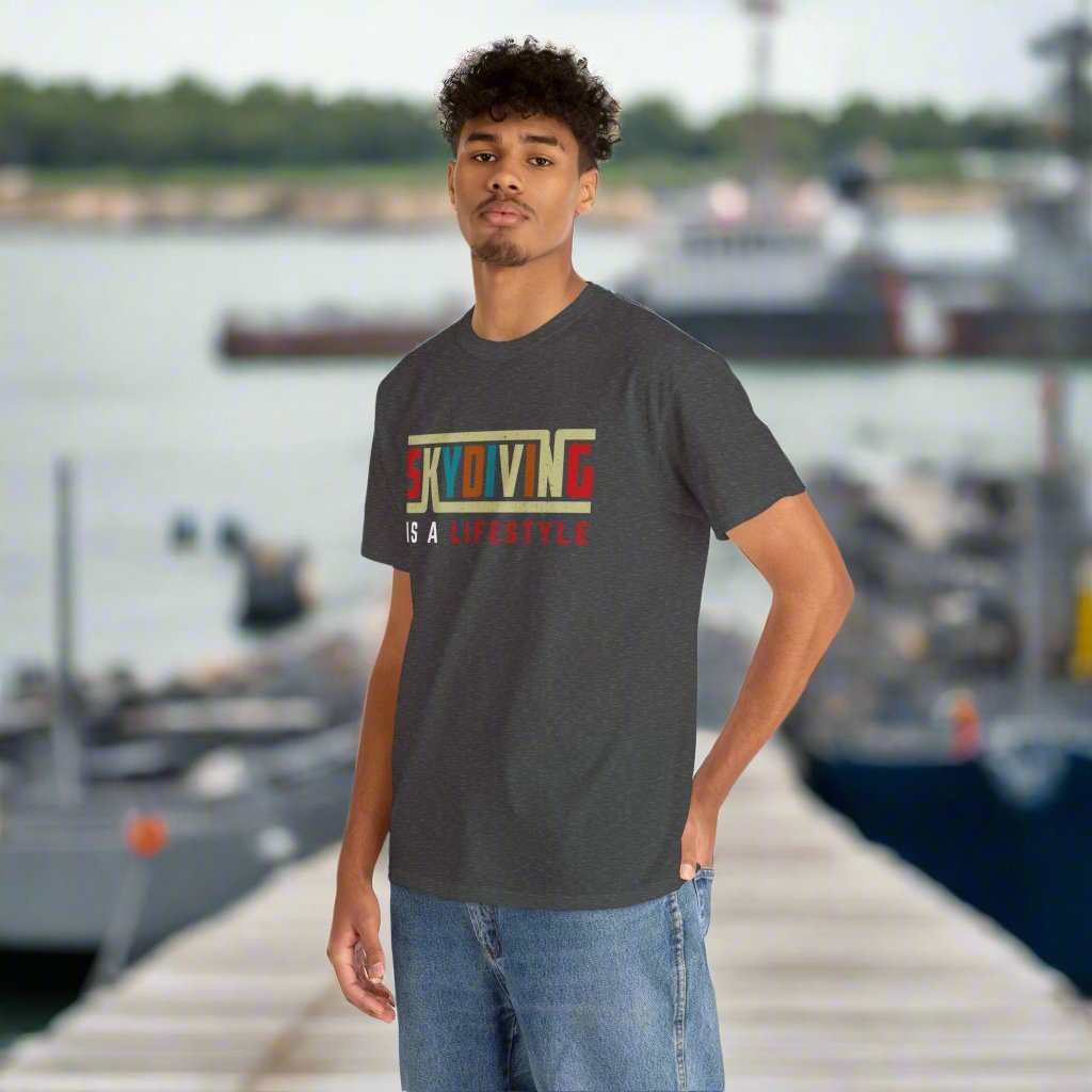 Skydiving Is A Lifestyle T-Shirt – Extreme Sports Graphic Tee Gift - WJMAPPAREL.COM