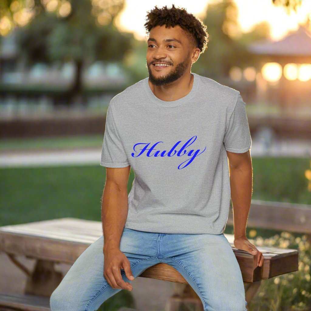 Hubby T-Shirt – Cute Husband Graphic Tee Anniversary Gift - WJMAPPAREL.COM