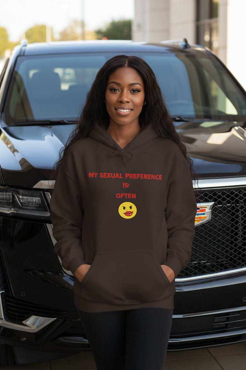 My Sexual Preference Often Hoodie – Funny Adult Humor Sweatshirt Gift - WJMAPPAREL.COM
