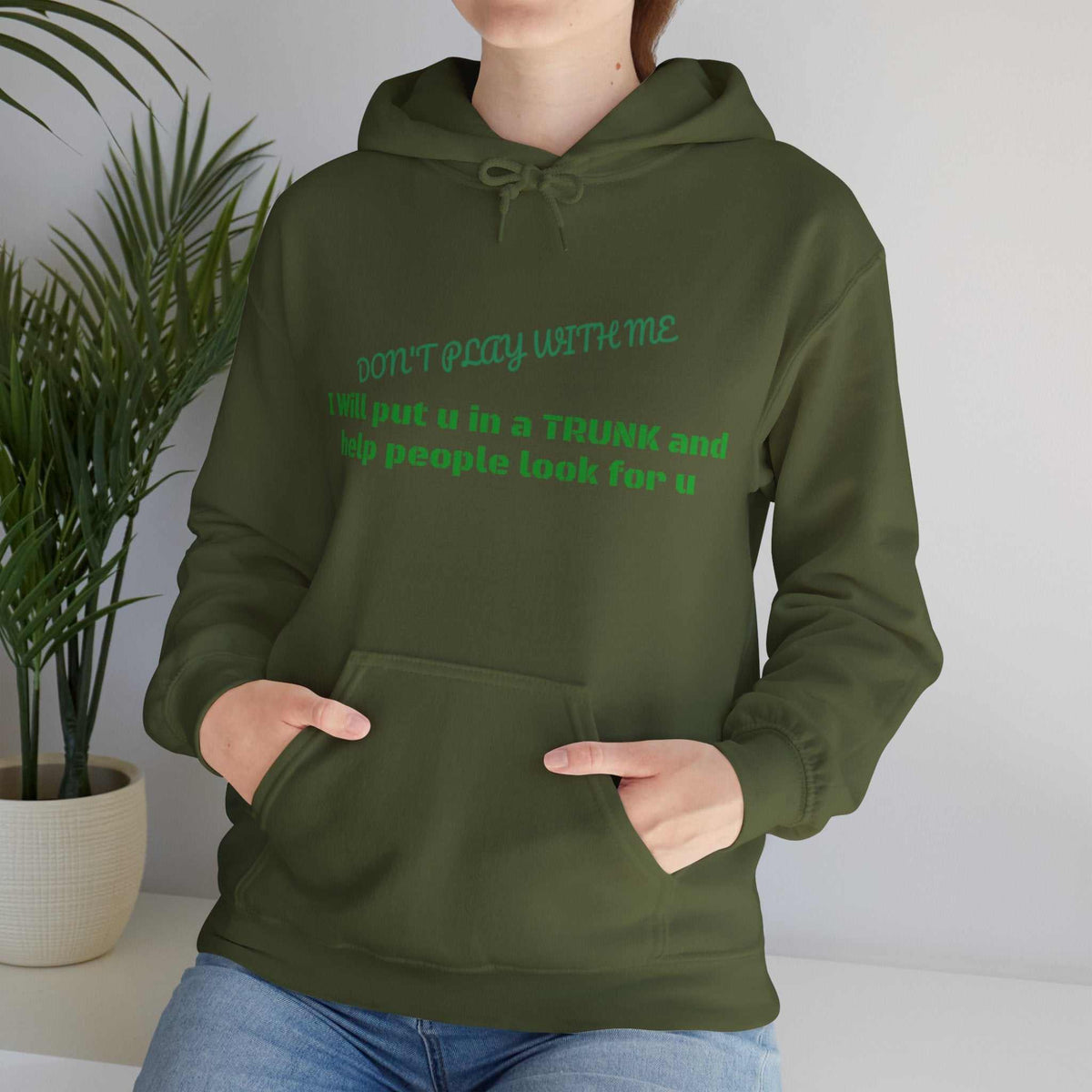 Trunk Look 4 U Hoodie – Funny Sarcastic Graphic Sweatshirt Gift - WJMAPPAREL.COM