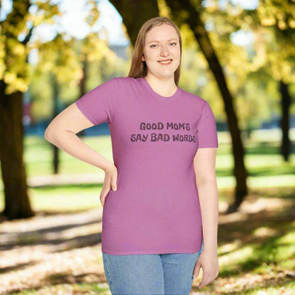 Good Moms Say Bad Words T-Shirt – Funny Mother’s Day Graphic Tee Gift - WJMAPPAREL.COM