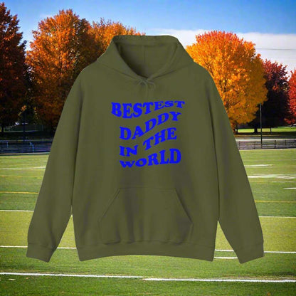 Bestest Daddy In The World Hoodie – Best Dad Ever Sweatshirt Gift - WJMAPPAREL.COM