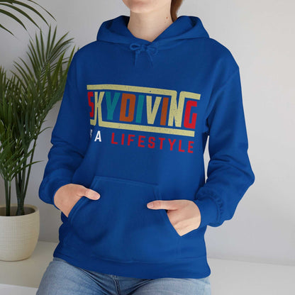 Skydiving Lifestyle Hoodie – Extreme Sports Graphic Sweatshirt Gift - WJMAPPAREL.COM