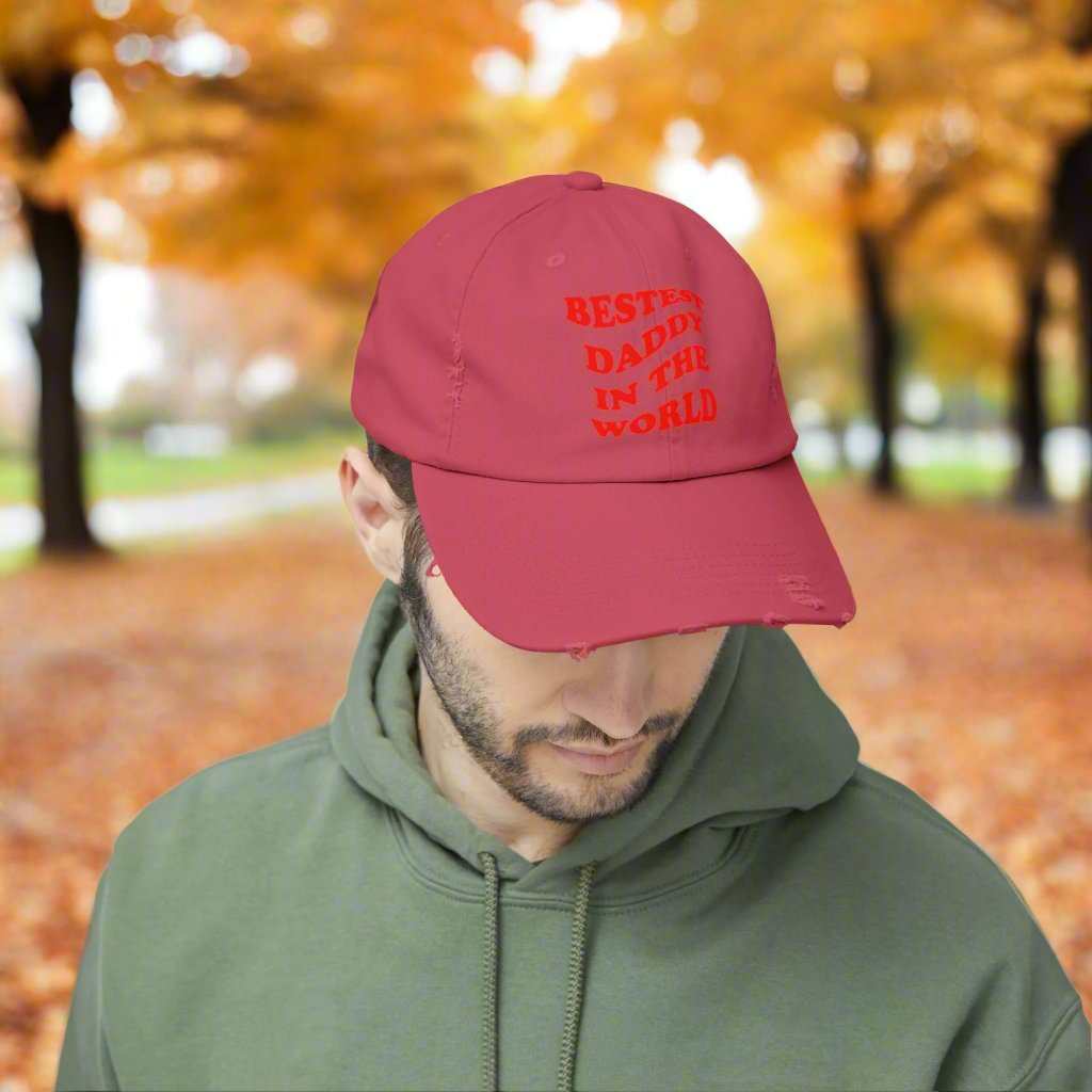 Bestest Daddy In The World Dad Hat – Father’s Day Cap Gift - WJMAPPAREL.COM