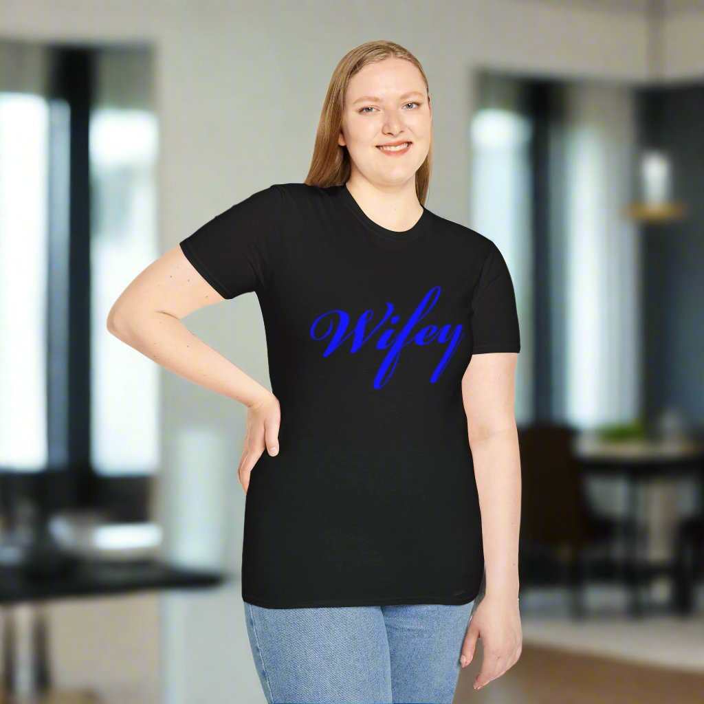 Wifey T-Shirt – Cute Wife Graphic Tee Anniversary Gift - WJMAPPAREL.COM