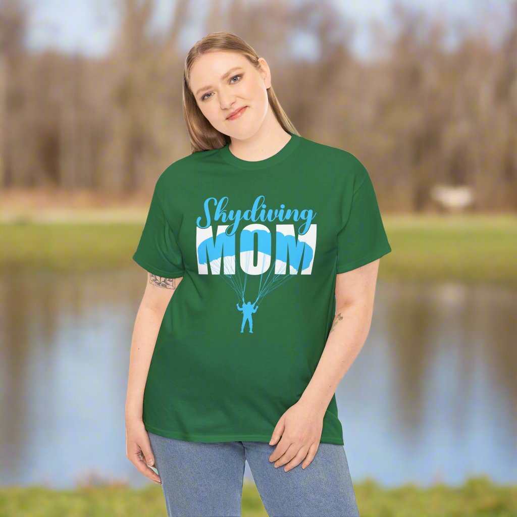 Skydiving Mom T-Shirt – Funny Extreme Sports Graphic Tee Gift - WJMAPPAREL.COM